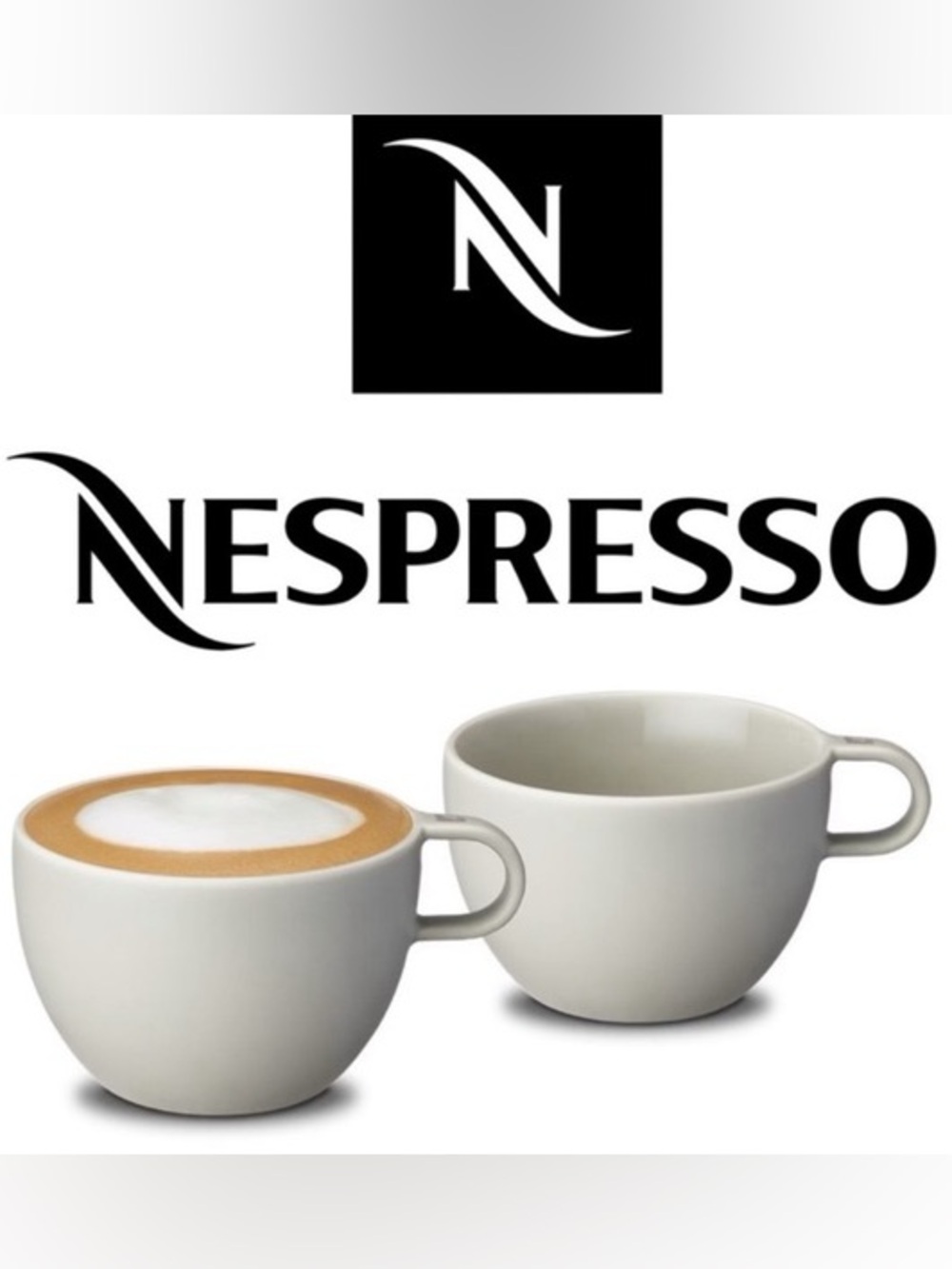 Barista Cappuccino Large Mug Set of 2